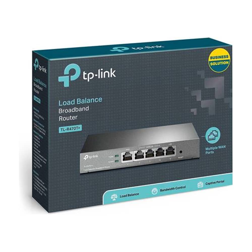 Router De Banda Ancha De Balance De Carga Tp-link Tl-r470t+, 3 Puertos Wan/lan Intercambiables image number 2.0