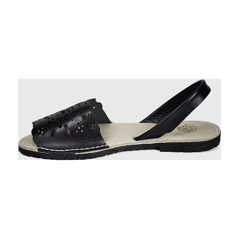 Sandalia Cuero Jeyme Azul Marino image number 3.0