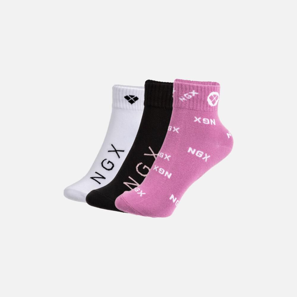Calcetines Mujer Ankle Diamond Ngx / 3 Pares image number 0.0