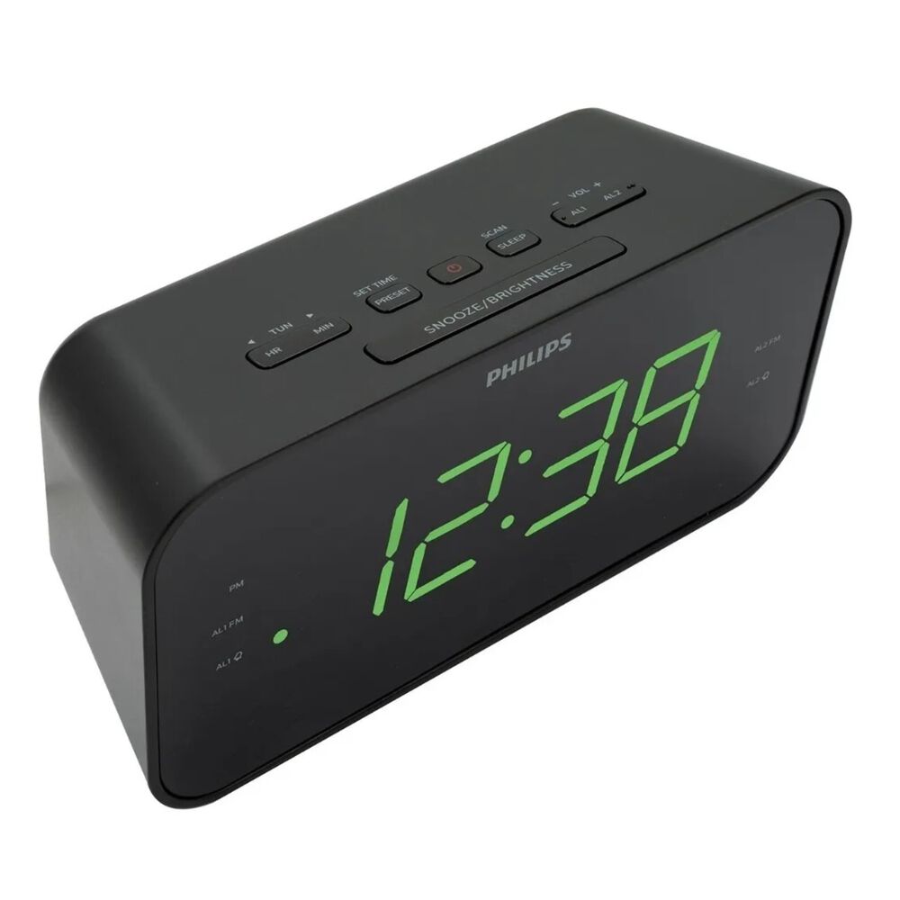 Bdstar3306 Radio Reloj Philips Negro image number 1.0