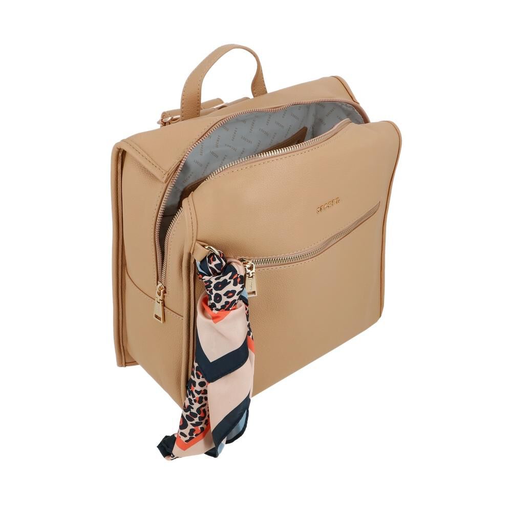 Mochila Secret Pristina Sc6 L Beige image number 3.0