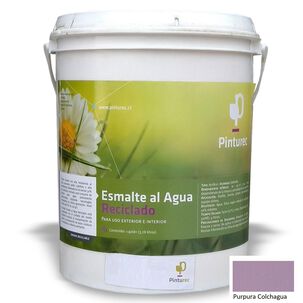 Esmalte Al Agua Reciclado Pinturec Satinado Púrpura Colchagua 1g