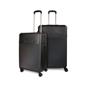 Pack 2 Maletas Expression Mediana 20kg + Grande 23kg Negra Calvin Klein