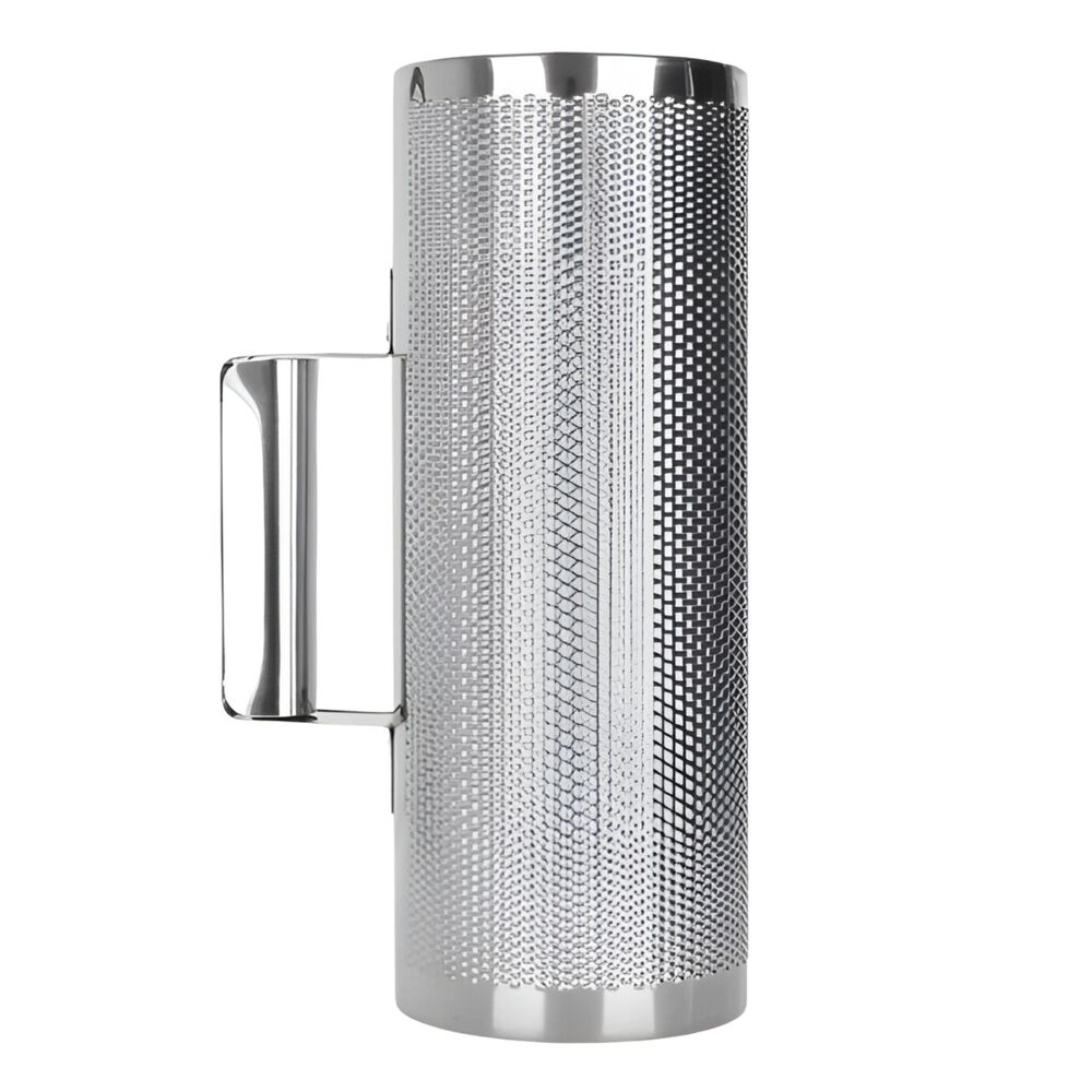 Guiro Musical Ultra Compacto Inoxidable 21x7cm + Cepillo image number 0.0
