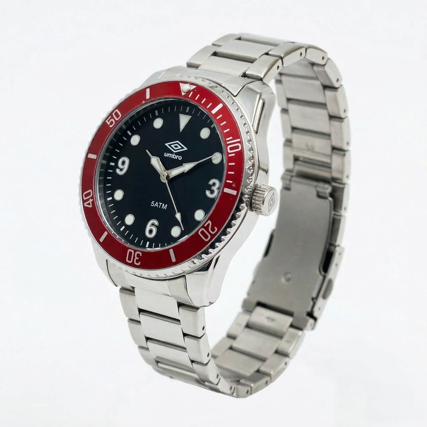 Reloj An&aacute;logo Hombre Umbro Plus Plateado Umbp-1500-155 image number 1.0
