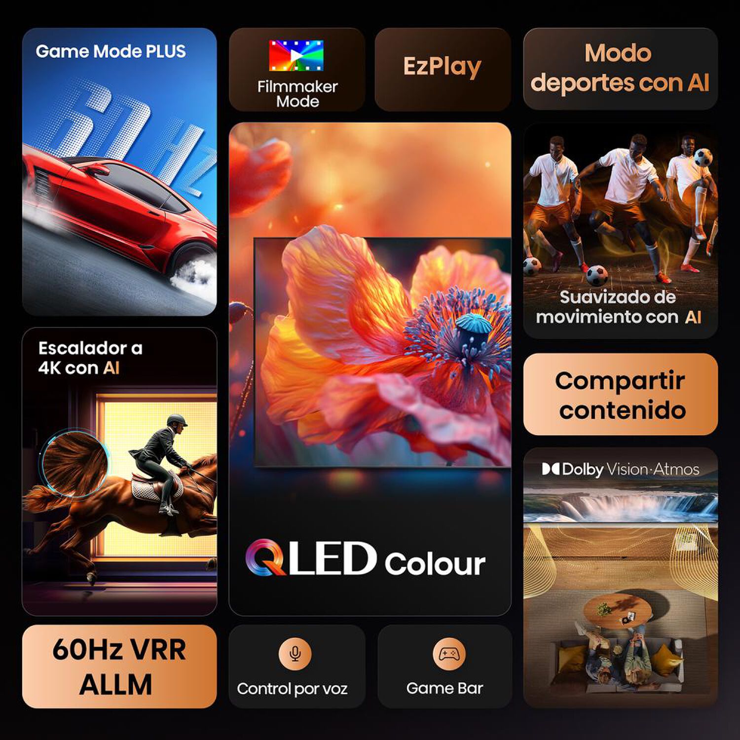 Qled 50" Hisense 50Q6QV / Ultra HD 4K / Smart TV image number 2.0