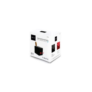 Parlante Bluetooth Port&aacute;til Cuadrado 8w Color Negro - Ps