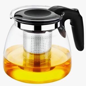 Tetera Jarra Vidrio Filtro Acero Inoxidable