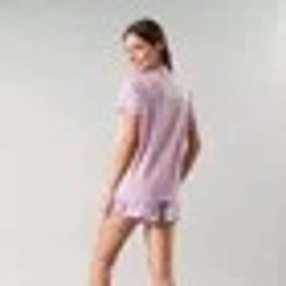 Pijama Top+ Short Marca Flores image number 2.0