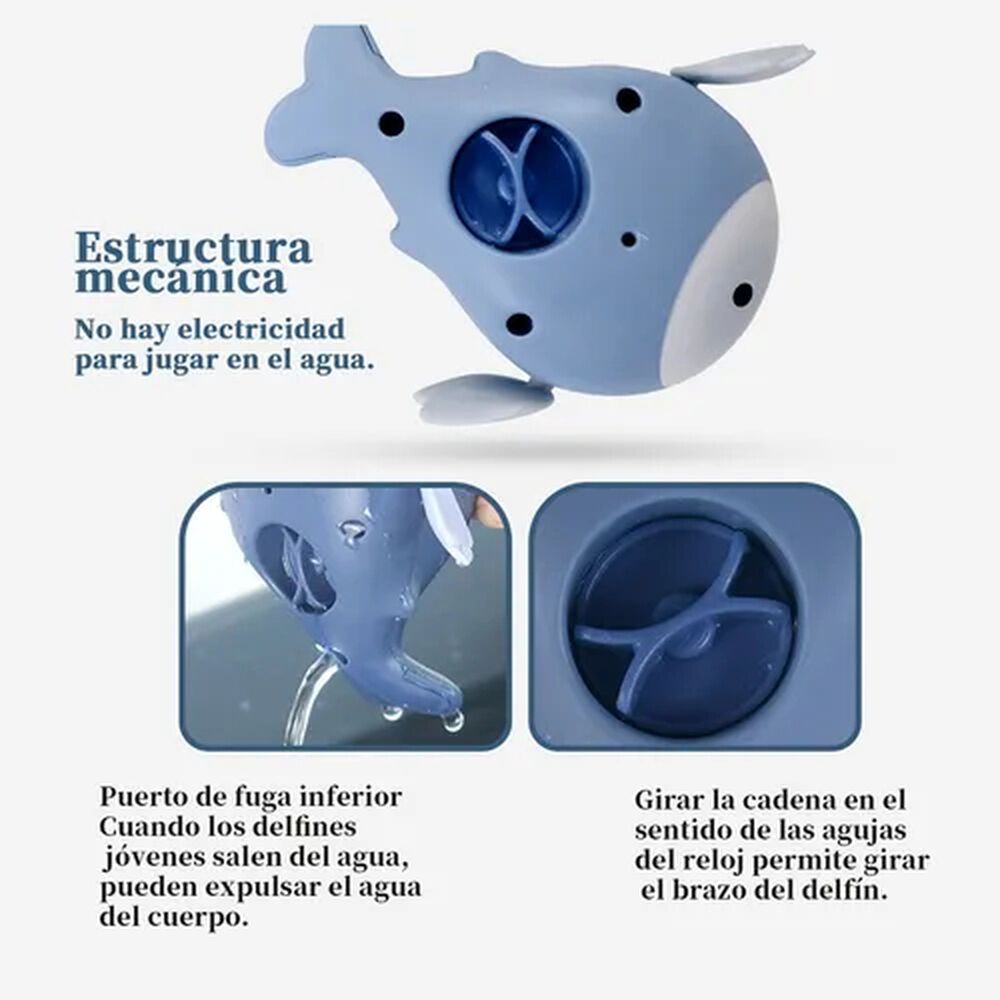 Kit 5 Juguetes Para Baño Ducha Bañera Para Bebé Niños image number 5.0