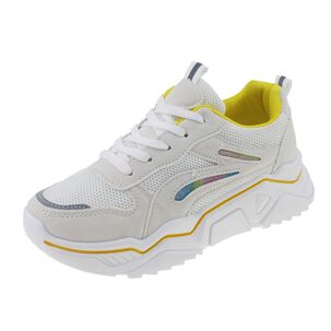 Zapatilla Blanco/amarillo Via Franca Art. 5lxd65391wy