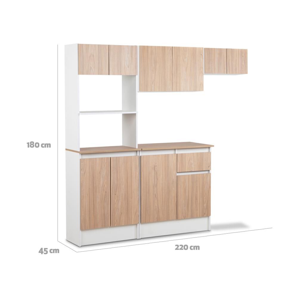 Mueble De Cocina Cic Montenegro / 10 Puertas / 1 Cajon image number 1.0