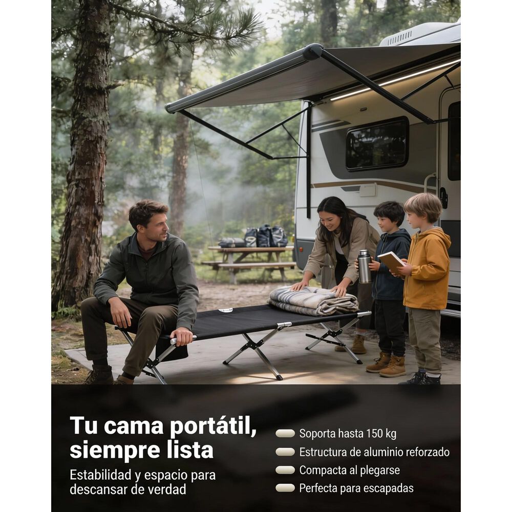 Cama Plegable Camping Picnic Port&aacute;til image number 2.0