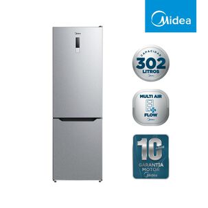 Refrigerador Bottom Freezer Midea MDRB424FGE50 / No Frost / 302 Litros / A+