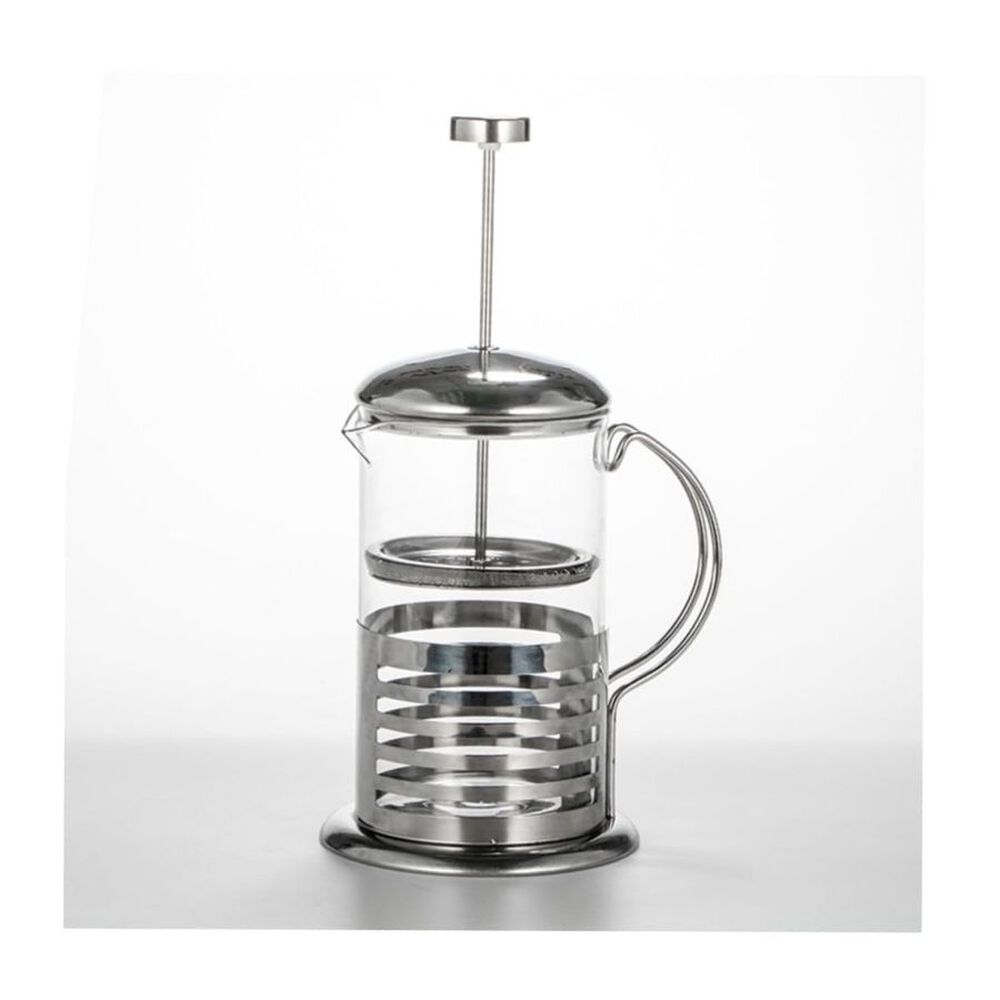 Cafetera Francesa De Cristal Y Acero Inoxidable 600 Ml image number 4.0