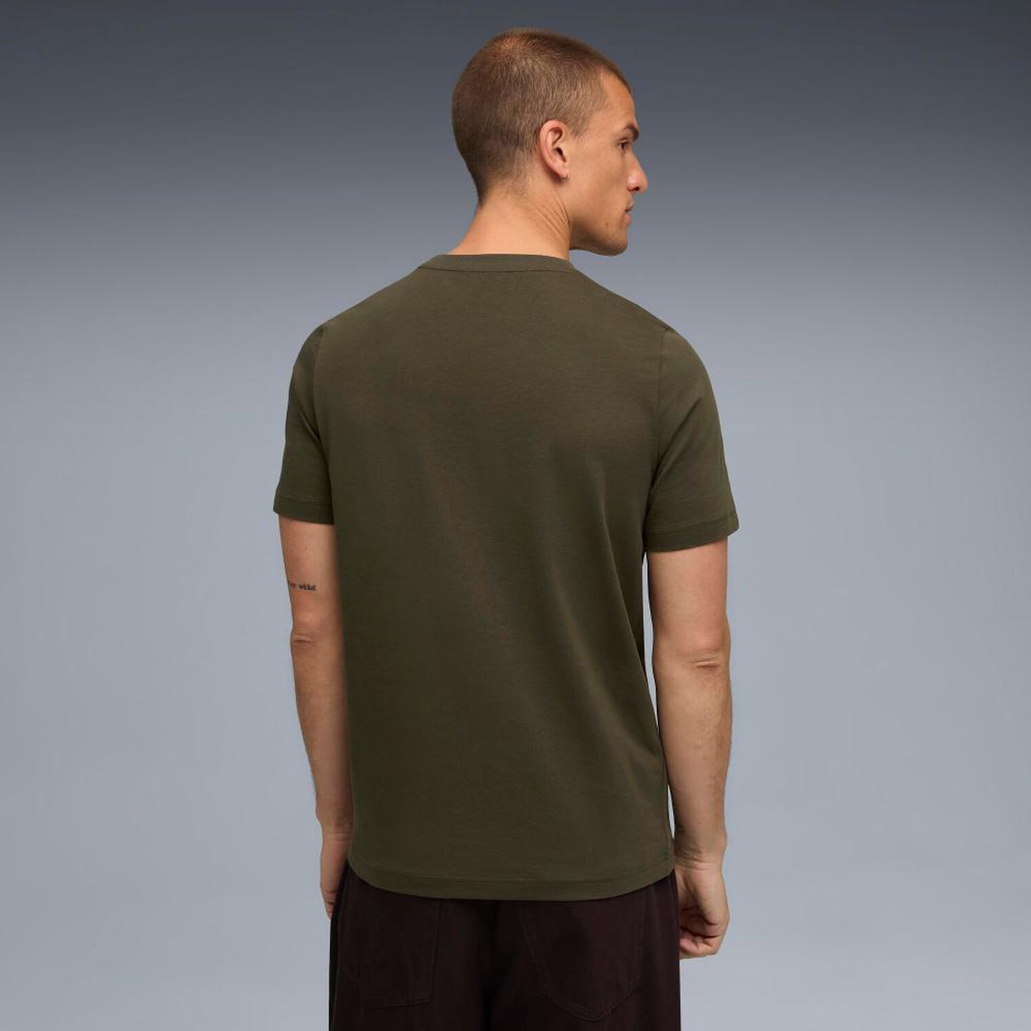 Polera Deportiva Hombre Puma Ess 2 Color No. 1 Logo Tee image number 3.0