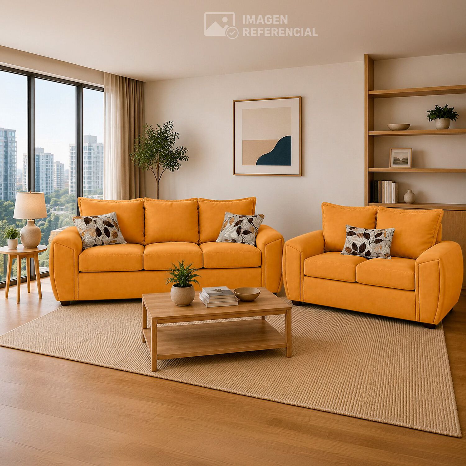 Juego De Living Elegant Detail Houston / 5 Cuerpos image number 0.0