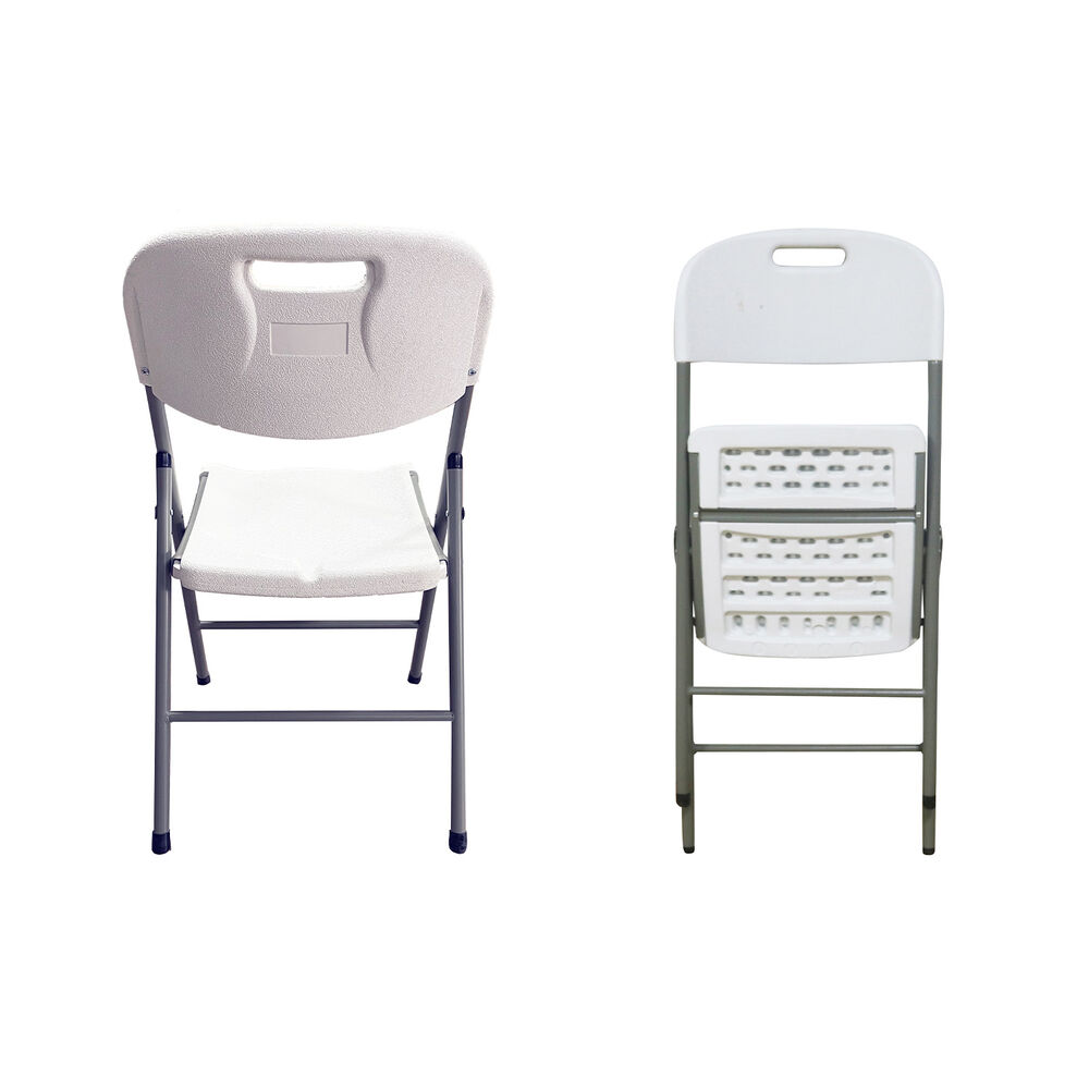 Silla Plegable Portátil Blanca image number 4.0