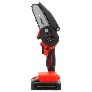 Motosierra Inalámbrica Nappo 2 Cadenas 4" + 2 Baterías