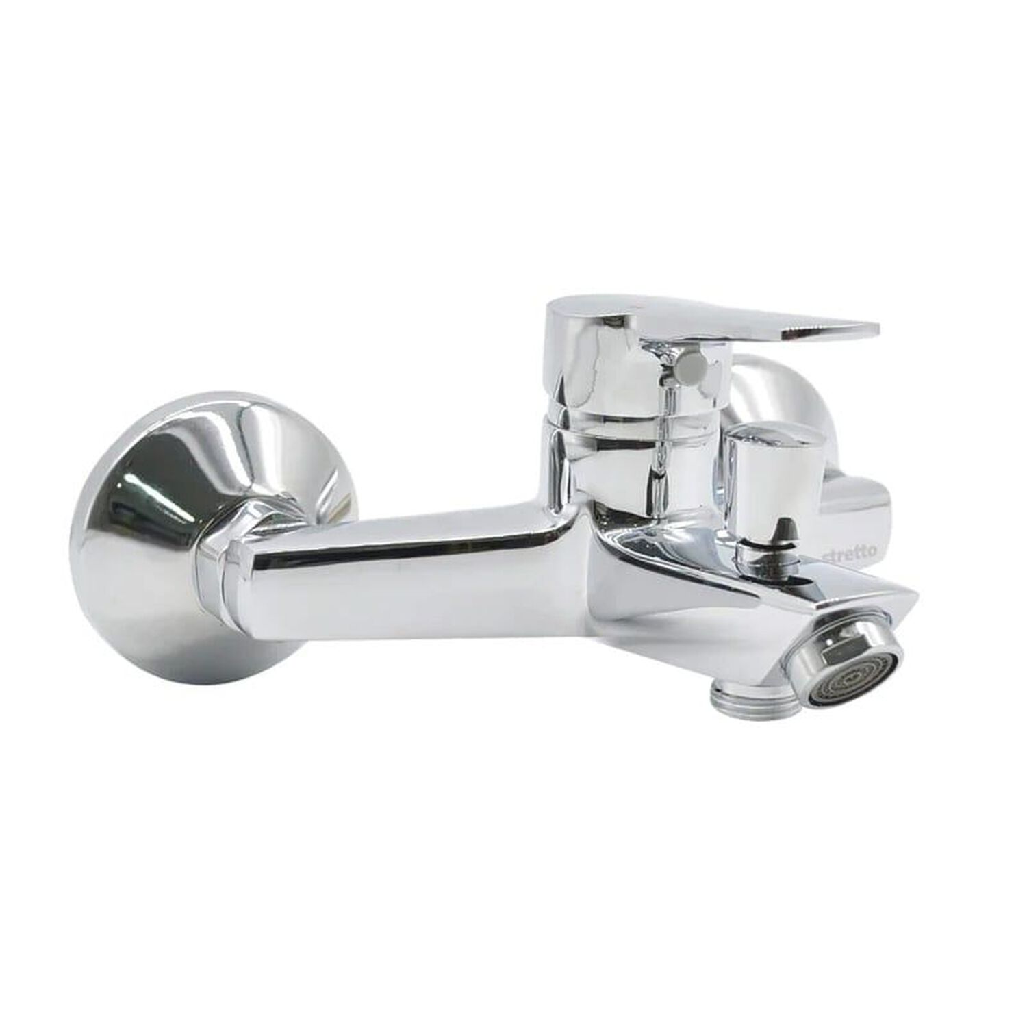 Monomando Llave Grifo Para Tina Ducha Modelo Arezzo Stretto Color Cromo image number 1.0