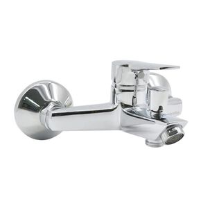 Monomando Llave Grifo Para Tina Ducha Modelo Arezzo Stretto Color Cromo