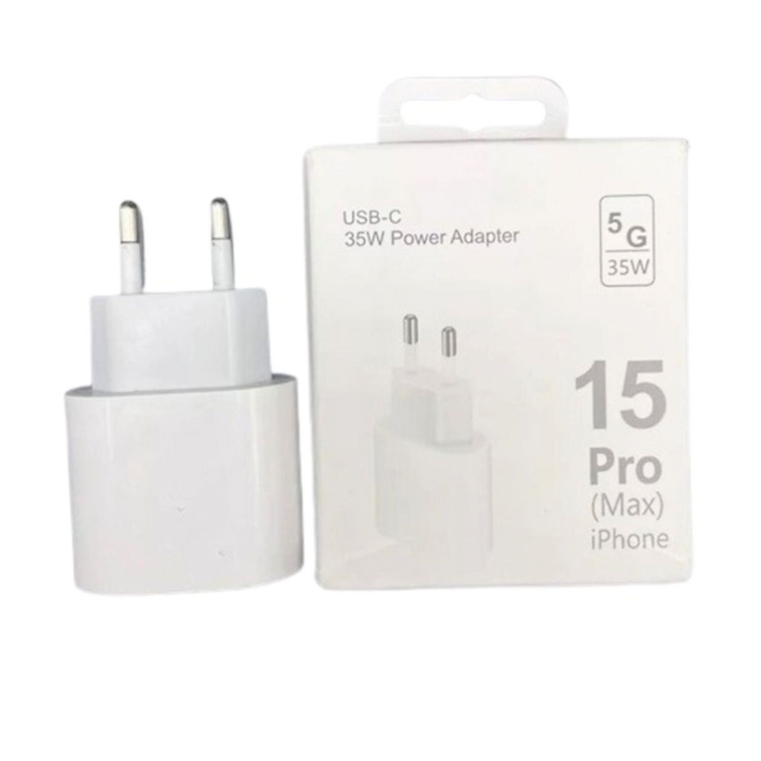 Cargador Pared 15 Pro Max Carga R&aacute;pida 35w image number 0.0