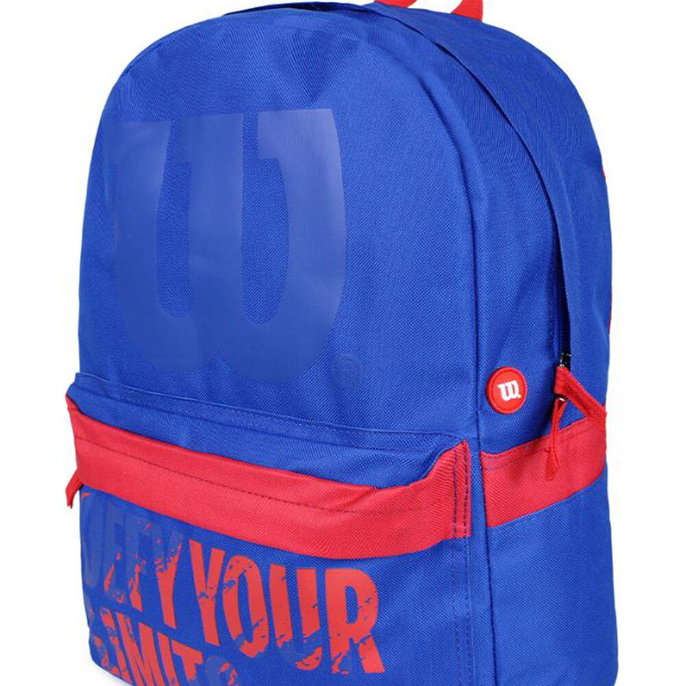 Mochila Defy Azul Con Rojo Wilson image number 1.0