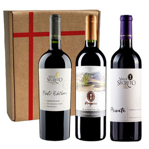 3 Vinos Mix Secreto Cabernet.