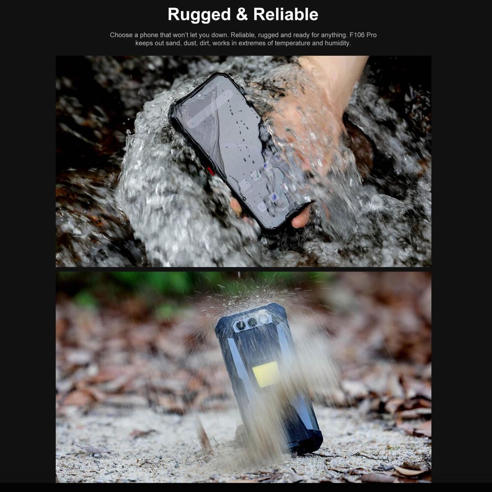 Fossibot F106 Pro - Smartphone Rugerizado 6,58'' Fhd+, C&aacute;mara 48 Mp, Bater&iacute;a 12.000 Mah image number 1.0