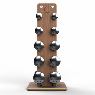 Rack Con Mancuernas De Madera Enigma Strength Ii
