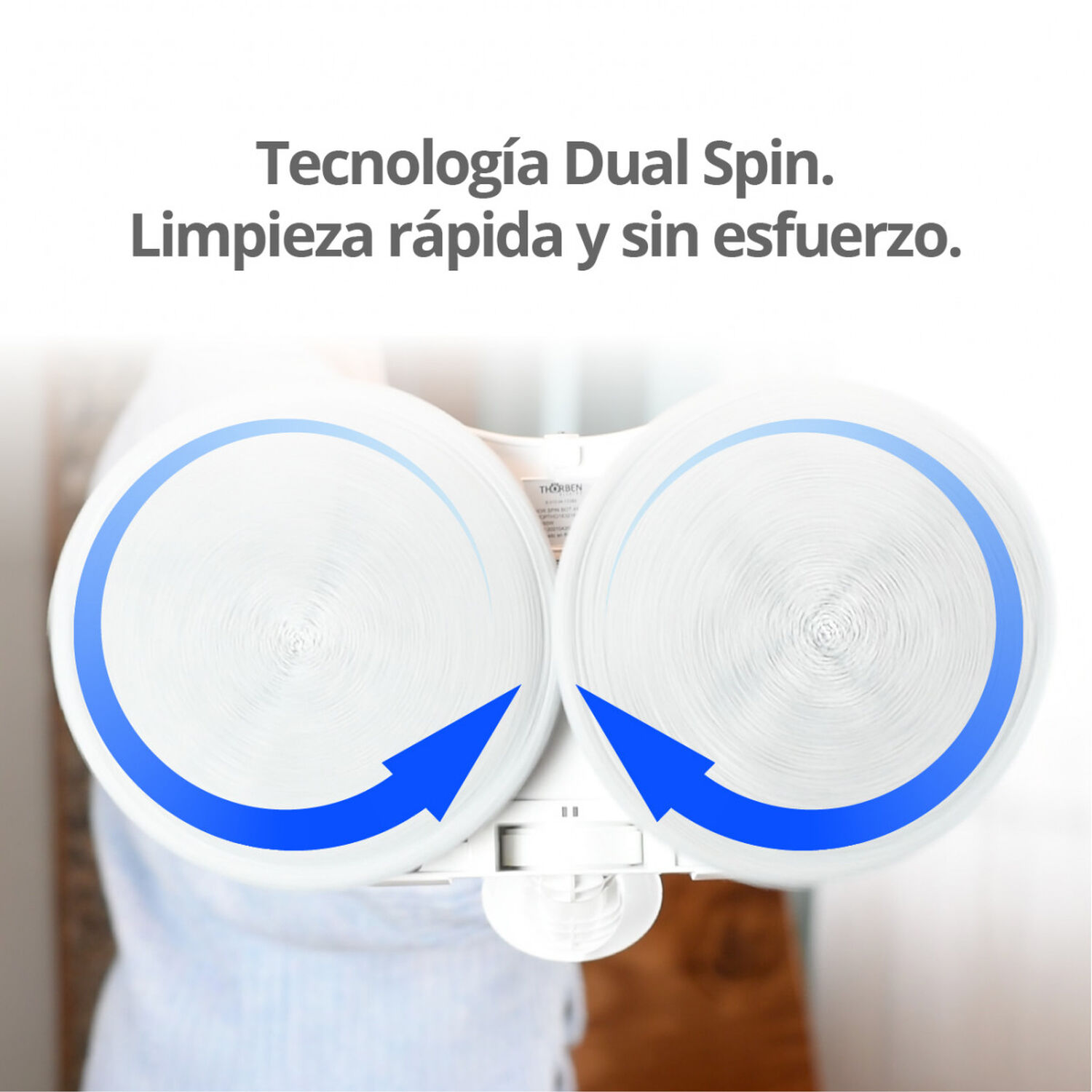 Enceradora, Pulidora Y Mopa Inal&aacute;mbrica Thor Spin Bot 4x image number 4.0