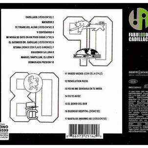 Fabulosos cadillacs - vasos vacios  (remasterizado) | cd