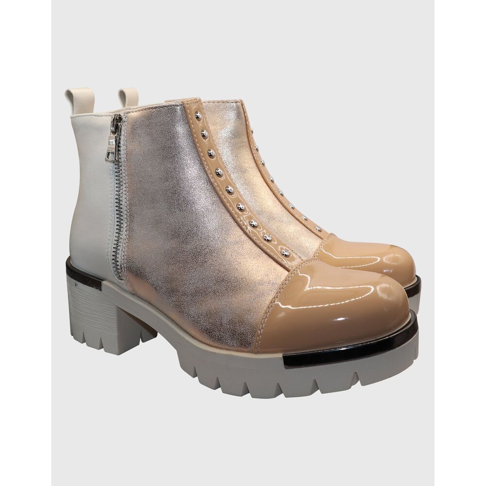 Botin Beige Tri Elasticado image number 1.0