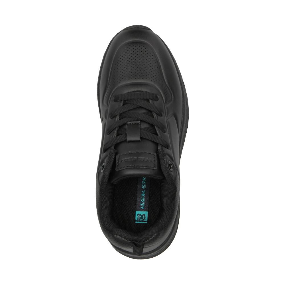 Zapatilla Escolar Legal Street Unisex Negro image number 4.0