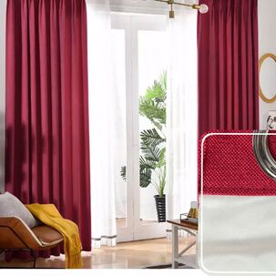 Cortinas Back Out Engomada