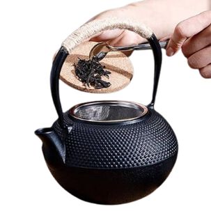 Tetera De Hierro Fundido 1.2l Estilo Japon&eacute;s Antiguo
