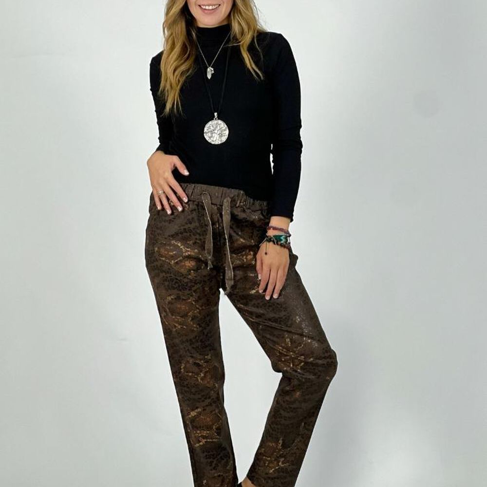 Jogger Elasticado Estampado Print image number 10.0