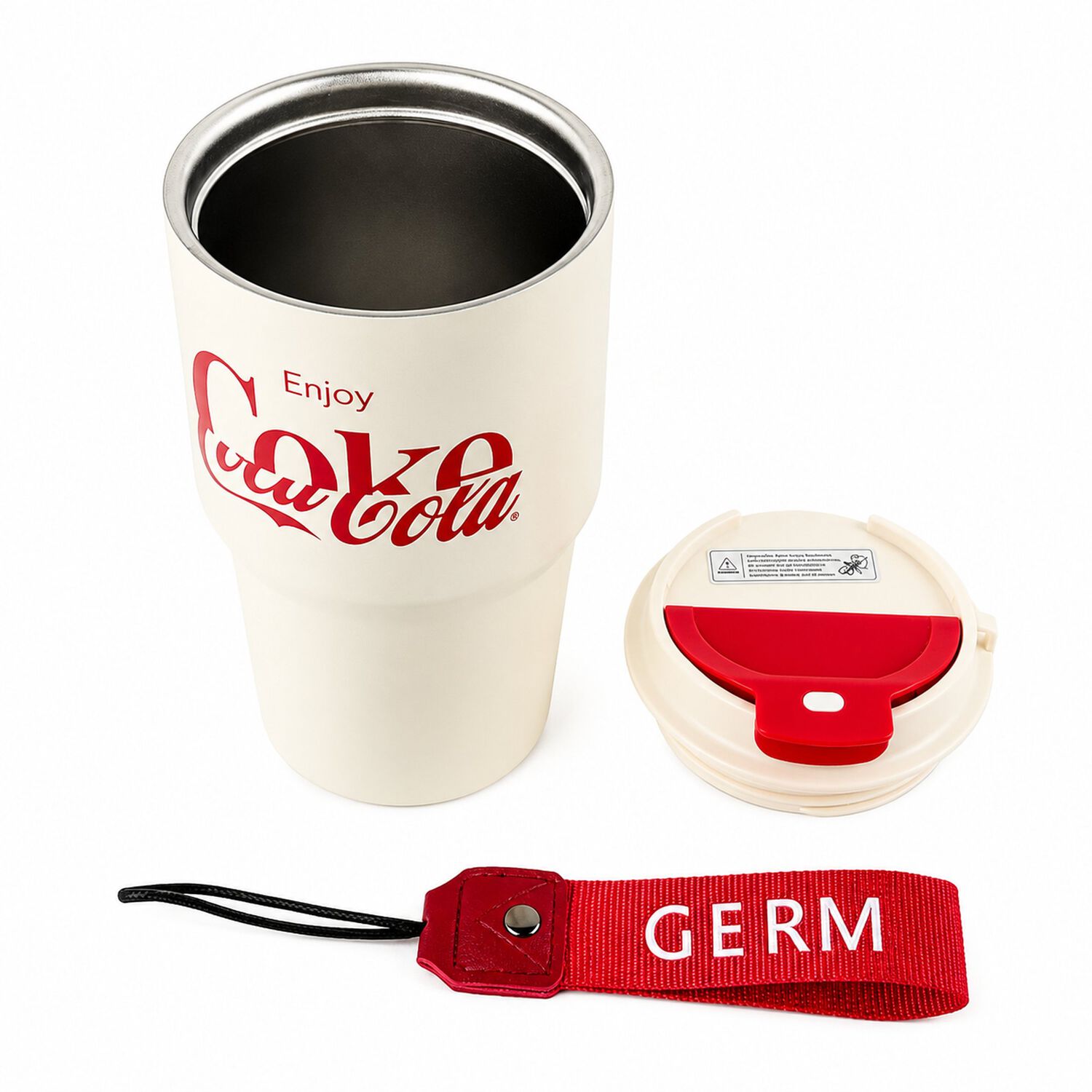 Vaso T&eacute;rmico Mug Germ Coca-cola 590ml White Edition image number 6.0