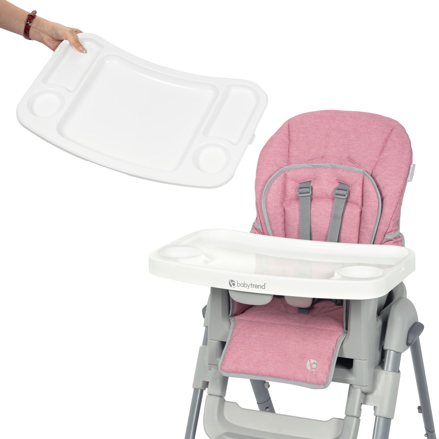 Silla De Comer 7 En 1 Everlast Stellar Rosado | Desde Los 6 Meses Hasta 27 Kg image number 12.0