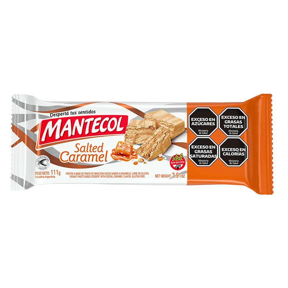 Mantecol Caramelo Salado Edici&oacute;n Limitada Sin Gluten 111g image number 0.0