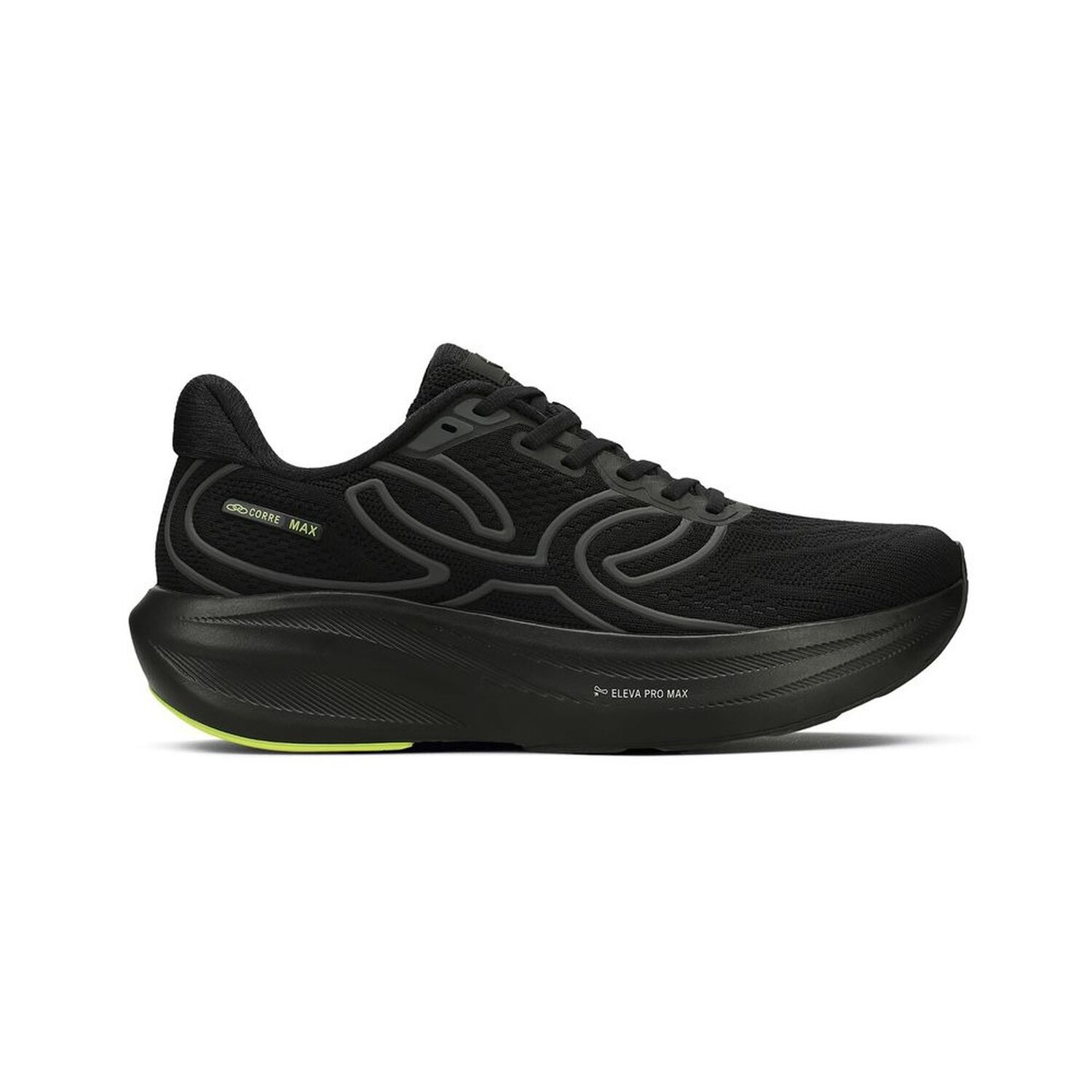Zapatilla Running Hombre Corre Max Negra image number 0.0