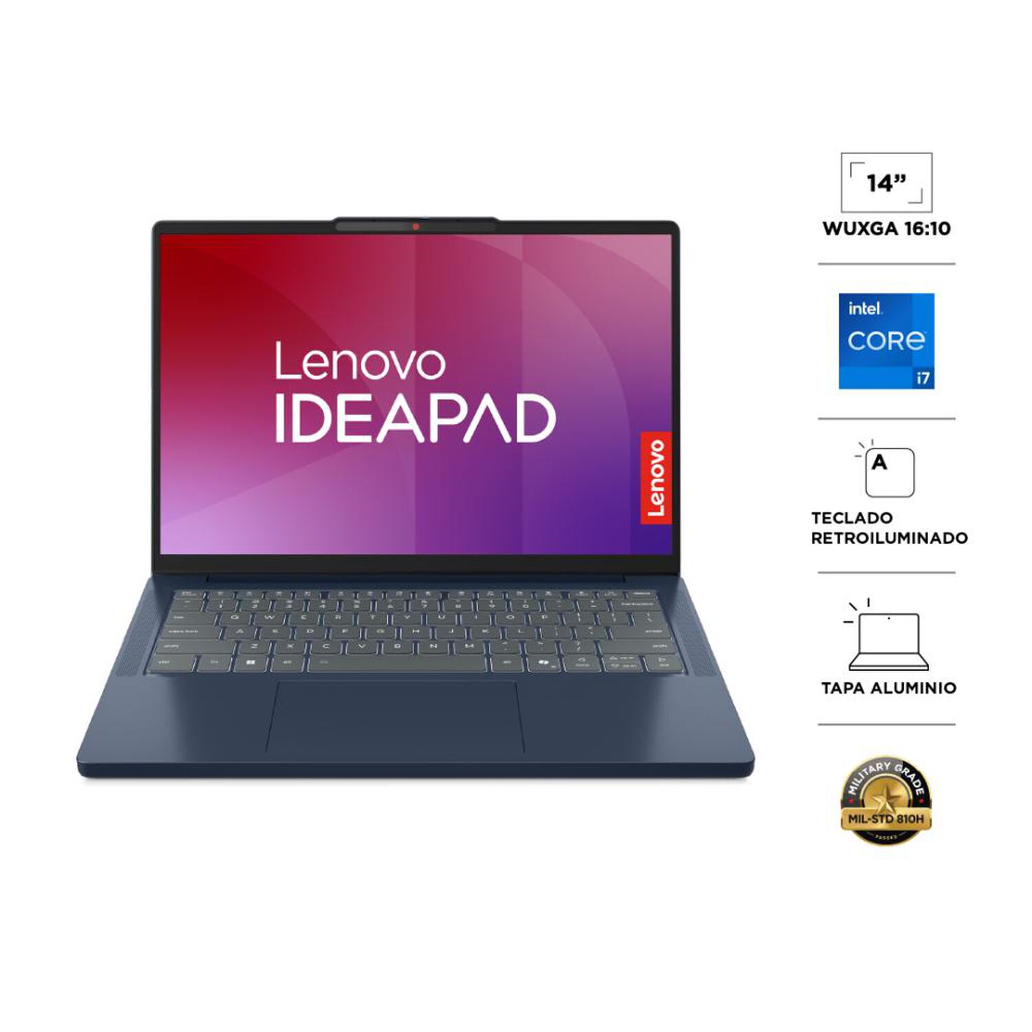 Notebook 14" Lenovo Ideapad Slim 3 Gen 10 / Intel Core I7 / 24 GB RAM / 512 GB SSD