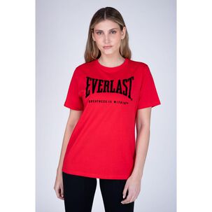 Polera M/c Genius Rojo Everlast