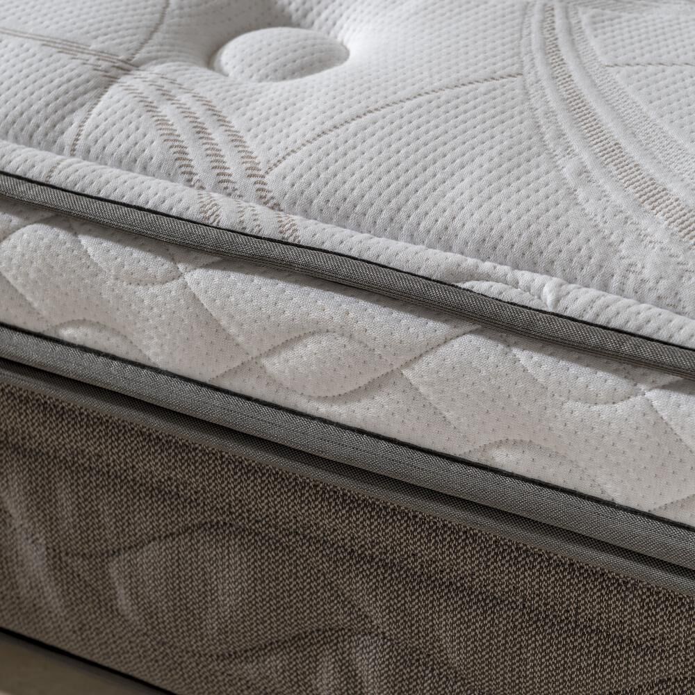 Cama Europea Rosen New Style 6 / 1.5 Plazas / Base Normal image number 7.0