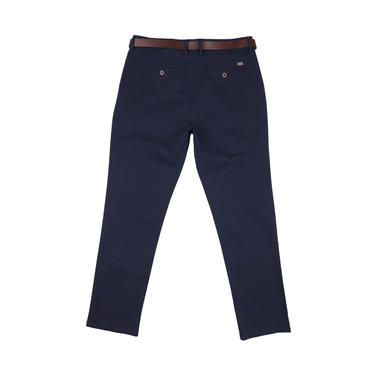 Pantal&oacute;n Tiro Medio Slim Hombre Az Black image number 1.0