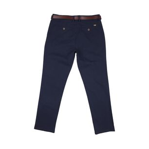 Pantal&oacute;n Tiro Medio Slim Hombre Az Black