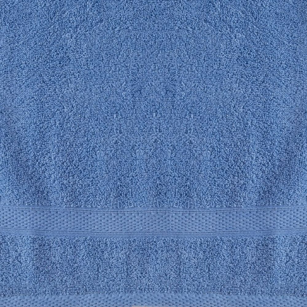 Set 2 Toallas Colorix 380 Grs / Azul Plumetti image number 0.0