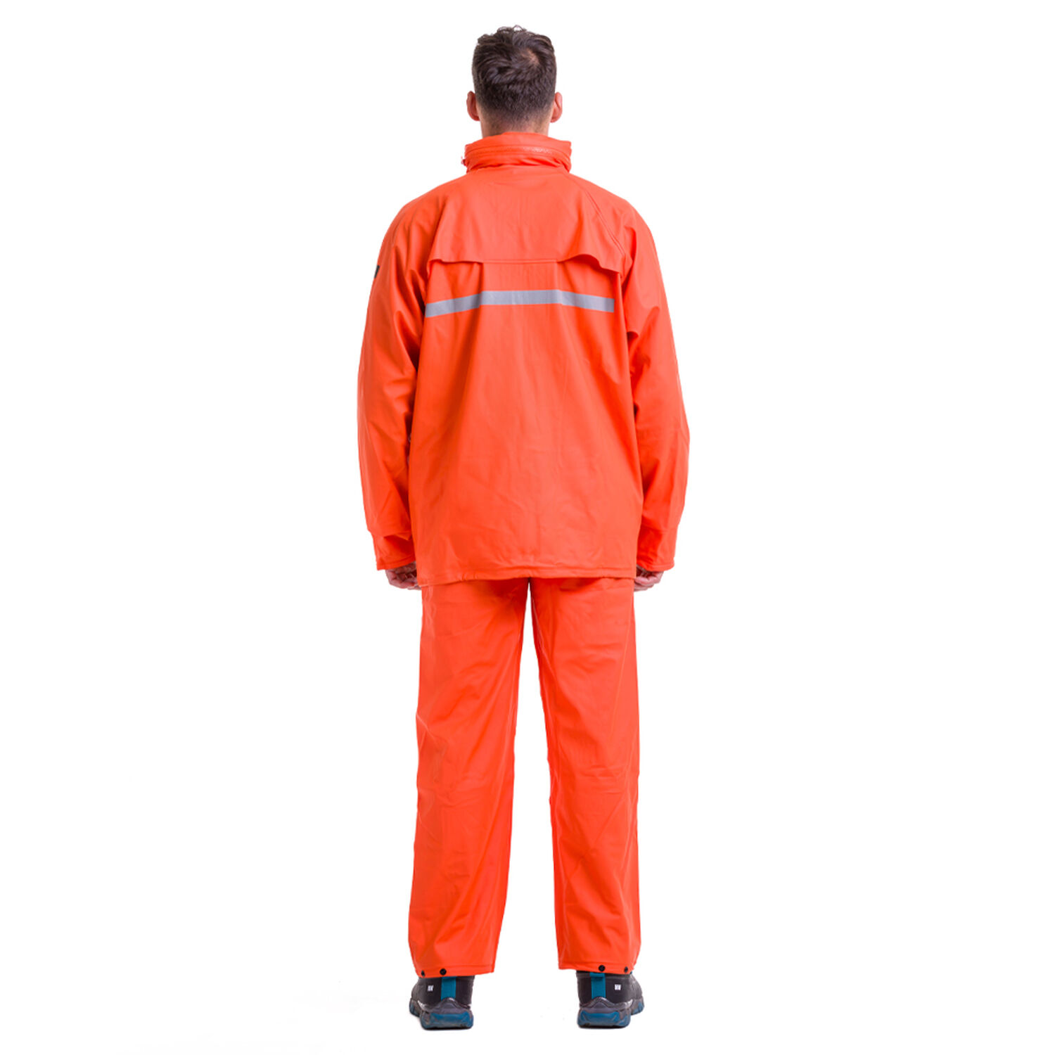 Traje Impermeable Alaska Pu Naranjo image number 2.0