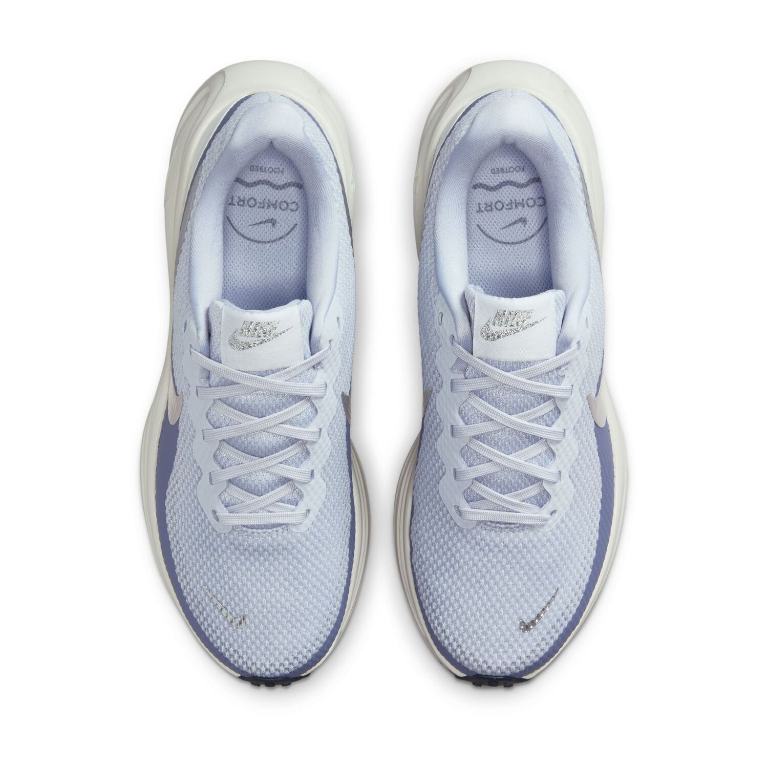 Zapatilla Nike Revolution 8 Mujer Gris image number 3.0