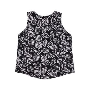 Blusa Lisa Regular Sin Mangas Cuello V Mujer Geeps